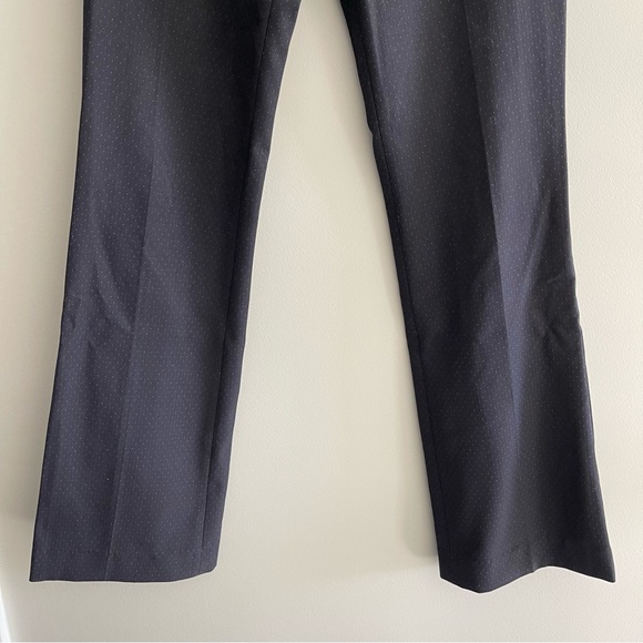 Express columnist blue patterned slacks dress pants - Picture 3 of 10